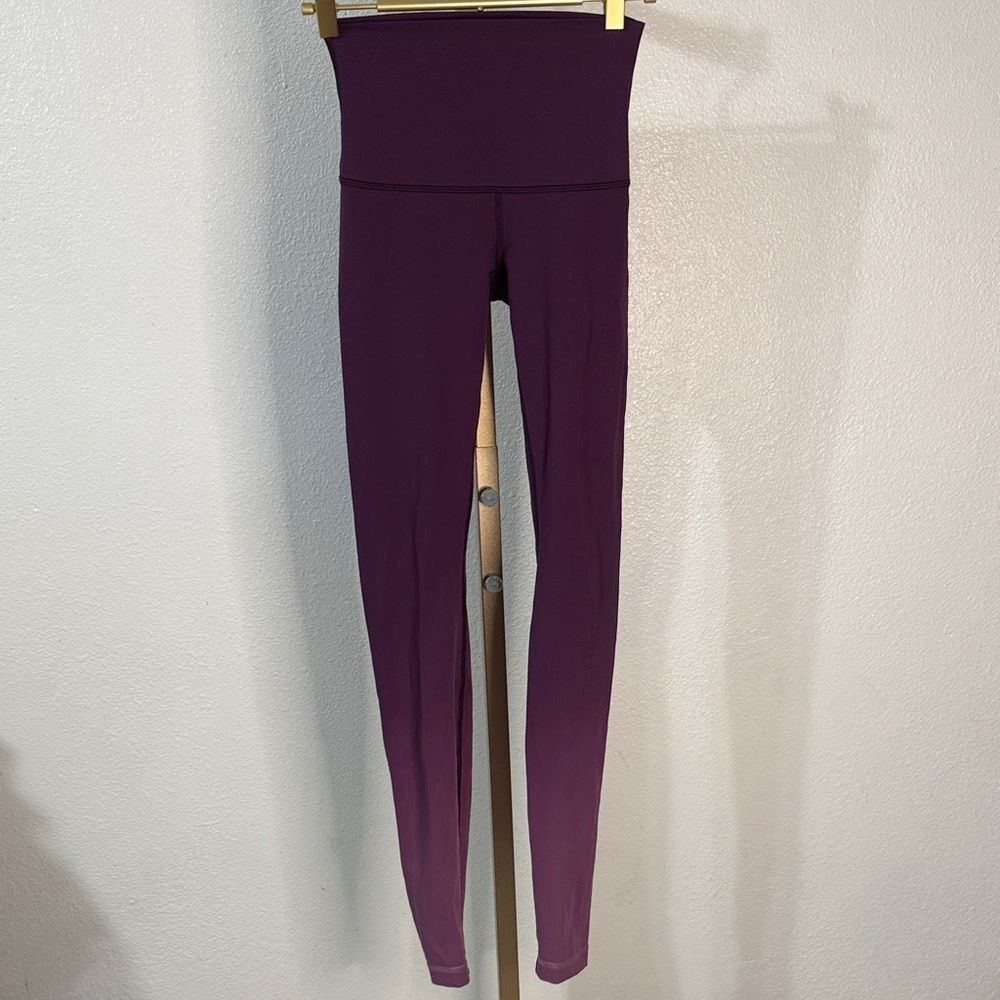 Lululemon Purple Ombre  Leggings- Size 2 full length